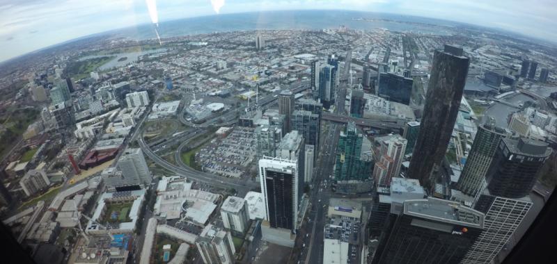 Melbourne desde Torre Eureka (Melbourne)